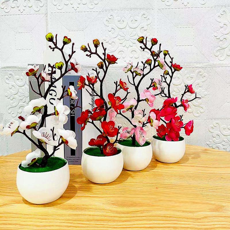 Home Office Layout - Simulazione Prugna Vaso di fiori Pianta