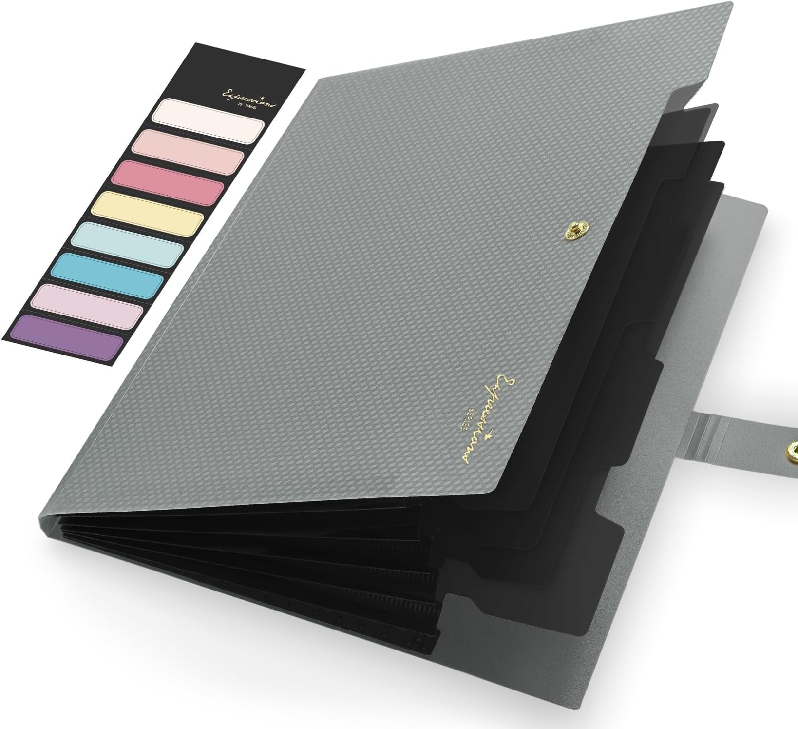 Document Scanner Portable - Cartella portadocumenti espandibile, cartelle tascabili per