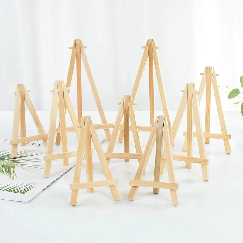 Document Holder Stand - 10 pezzi mini cavalletto in legno