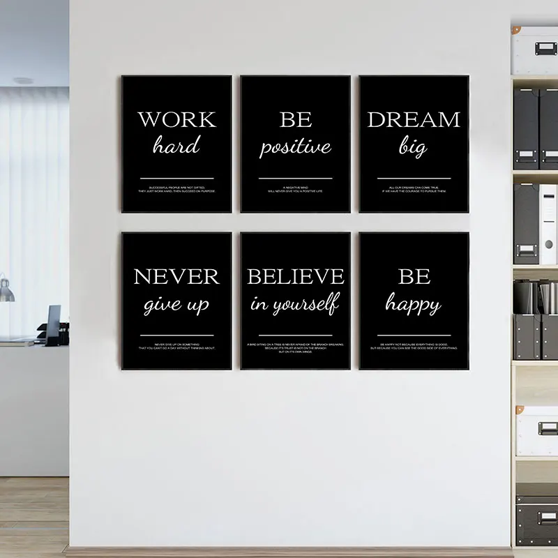Stampe d'arte con citazioni is - Home Office Room Inspiration recensione e prezzo