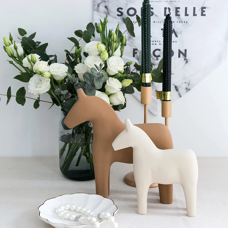 Ornamenti di Cavalli in Legno  - Home Office Work Table recensione e prezzo