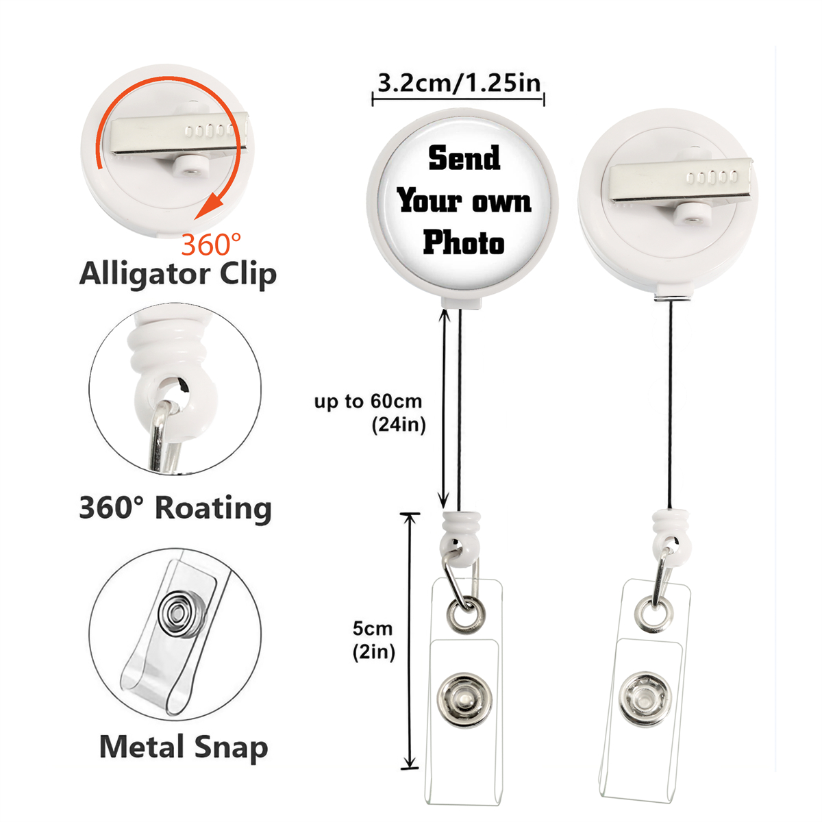 Portabadge Retrattile con Logo - Home Office Logo recensione e prezzo